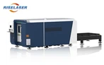 Cutter cu laser cu fibră cu masă de lucru de schimb de format mare
